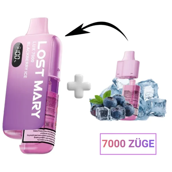 LOST MARY - LUX 7000 - 20mg/ml - Kit