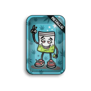 [165464165] Metal Rolling Tray - 420 Characters (27.5cm x 17.5cm) (Single)