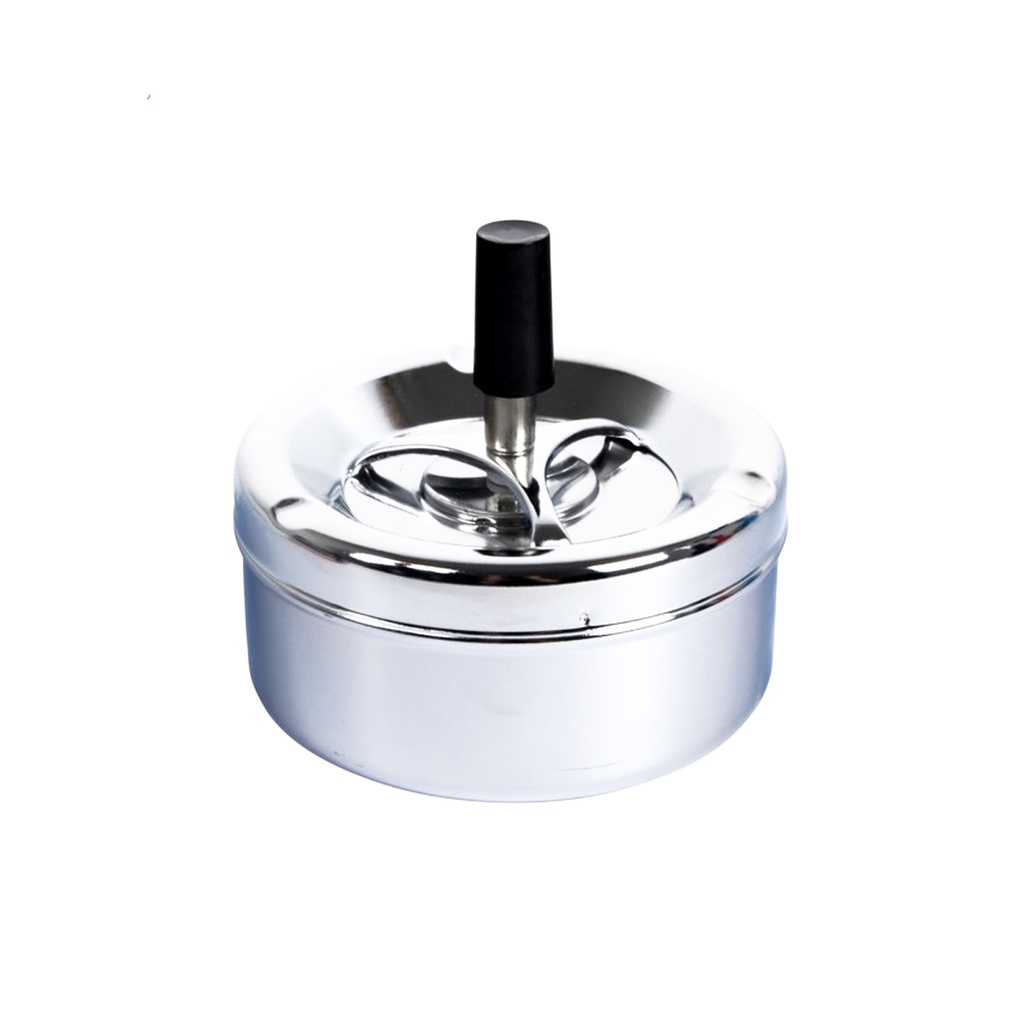 Drehaschenbecher Chrome glanz 11 cm