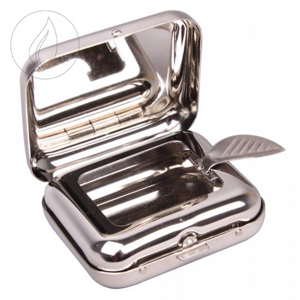 [MO-22712] Taschenaschenbecher Chrom Eckig