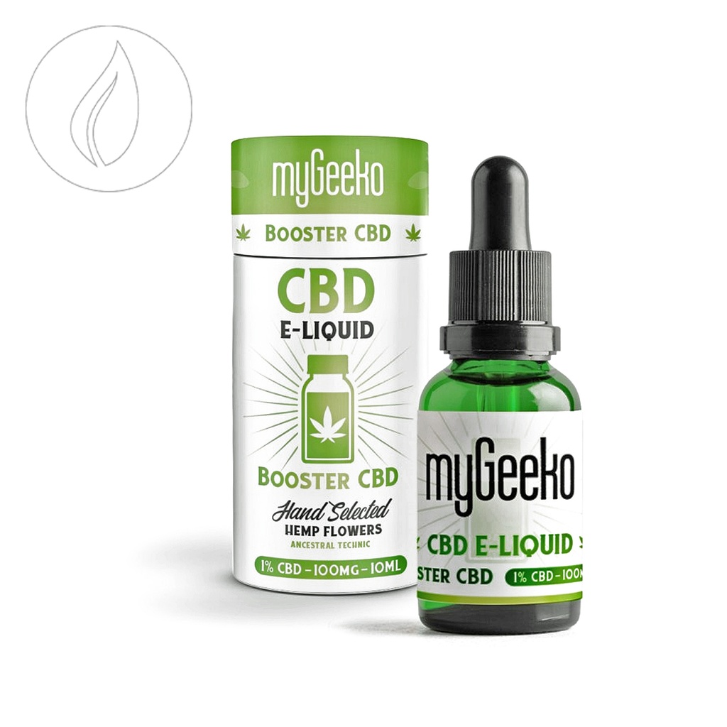 myGeeko CBD Booster CBD Liquid 1000mg 10% CBD 10ml