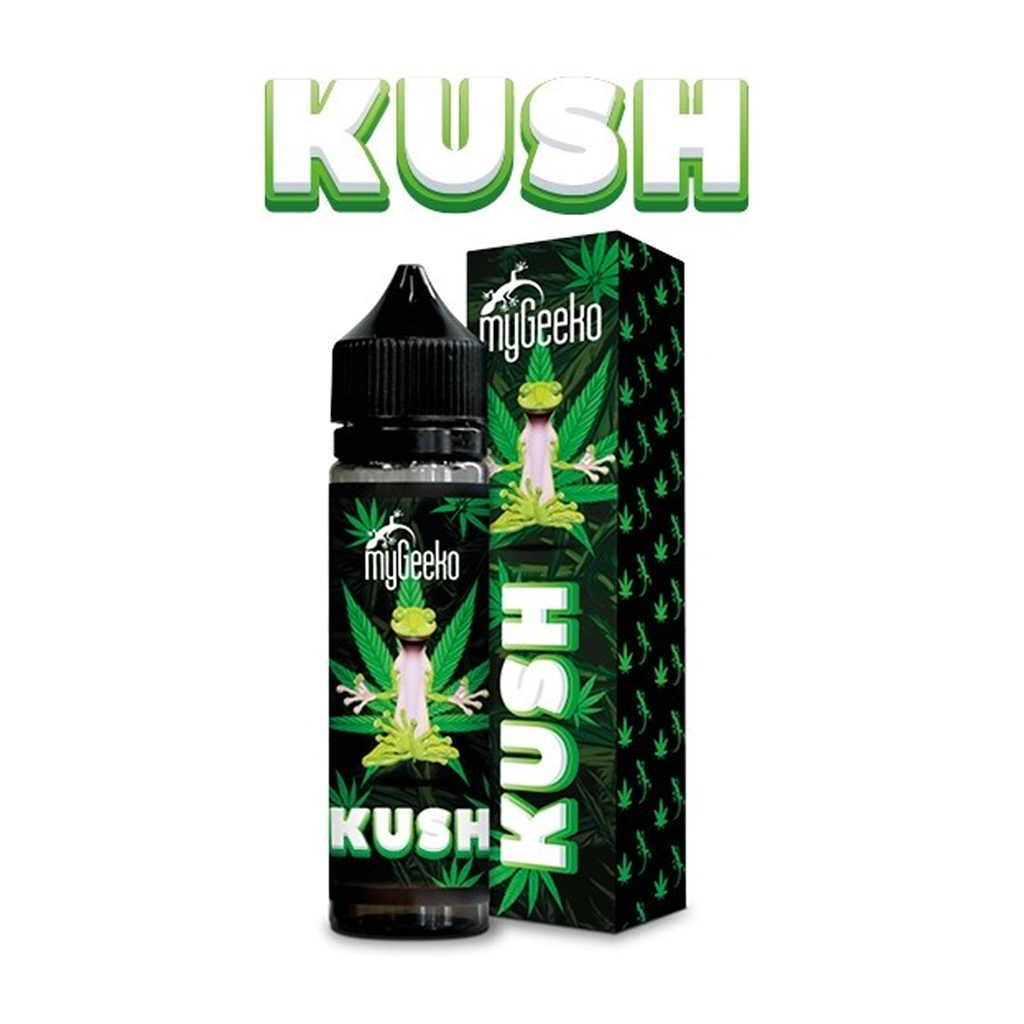 [MG-MYGEEKOKUSH-50ML] myGeeko Kush E Liquid 0.0% THC