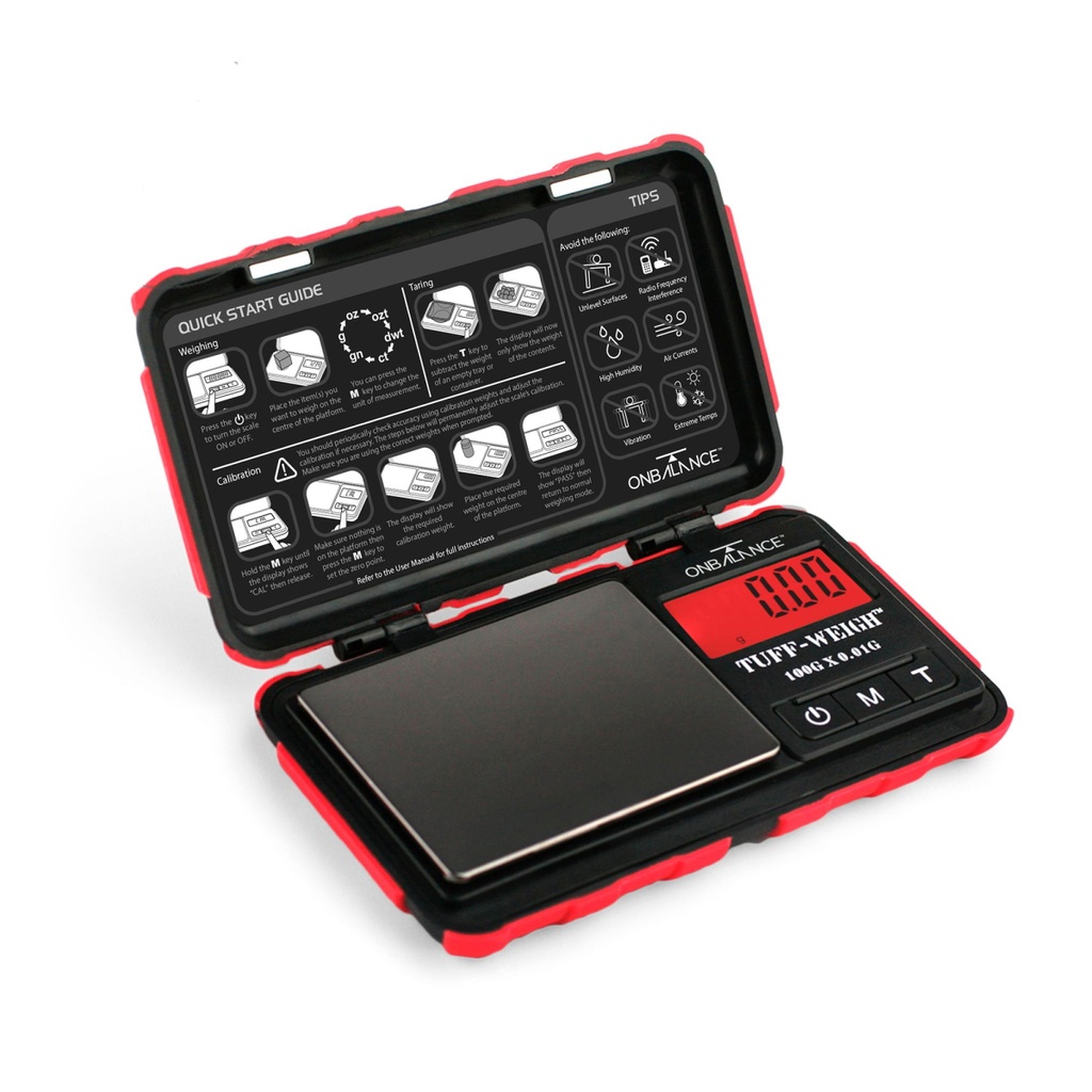 On Balance Scale TUF 100 RED