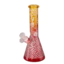 Black Leaf Sandblast Ice Bong 25cm
