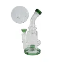 Blaze Glass Recyclebong für Kräuter/Öl mit Carb Cap 21cm