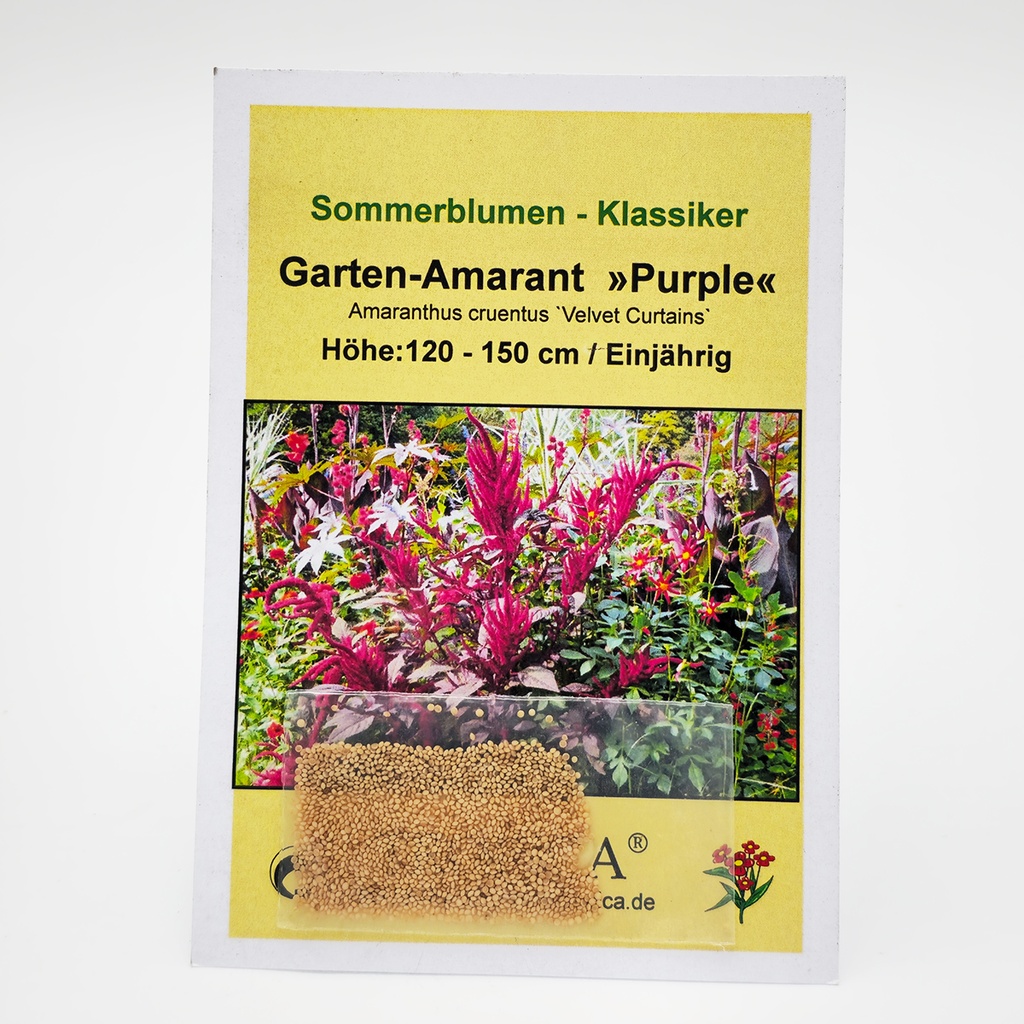 [TP-20152] Tropica Garten-Amarant Purple ( Amaranthus cruentus Velvet Curtains) - 200 Samen
