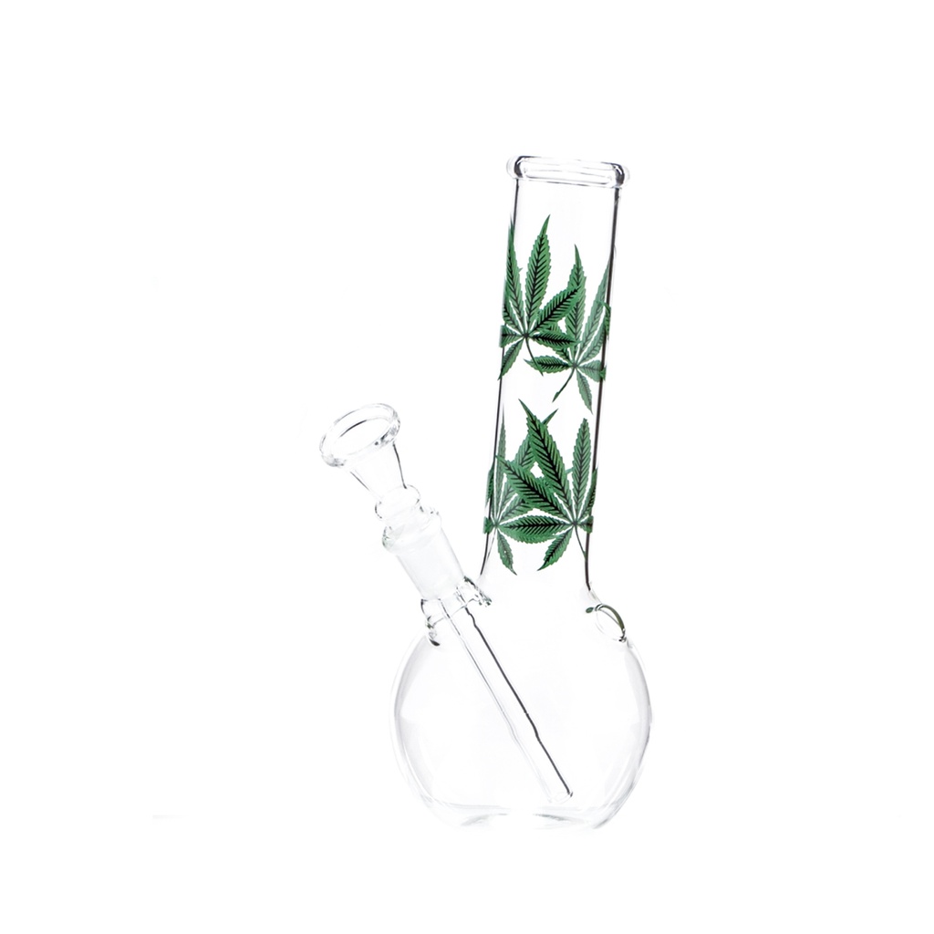 [TNW-01121] Leaf | Multi Leaf Glass Bong 22cm