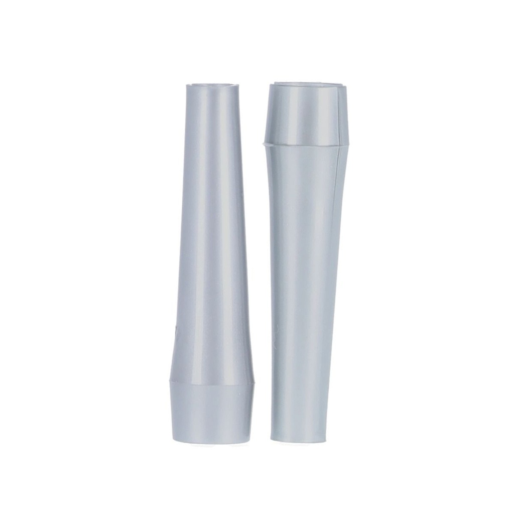 AZLAN One Way Shisha Mouthpiece Cover Silver 100pcs