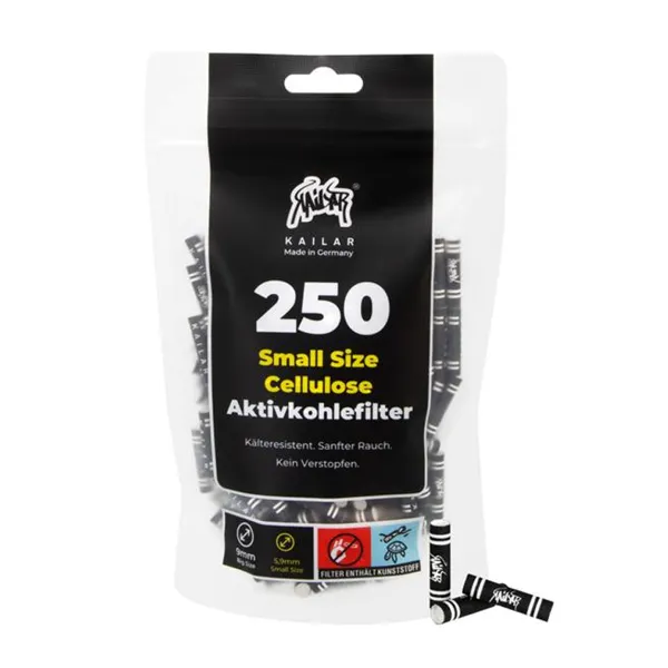 Kailar Aktivkohlefilter 5.9mm 250pcs