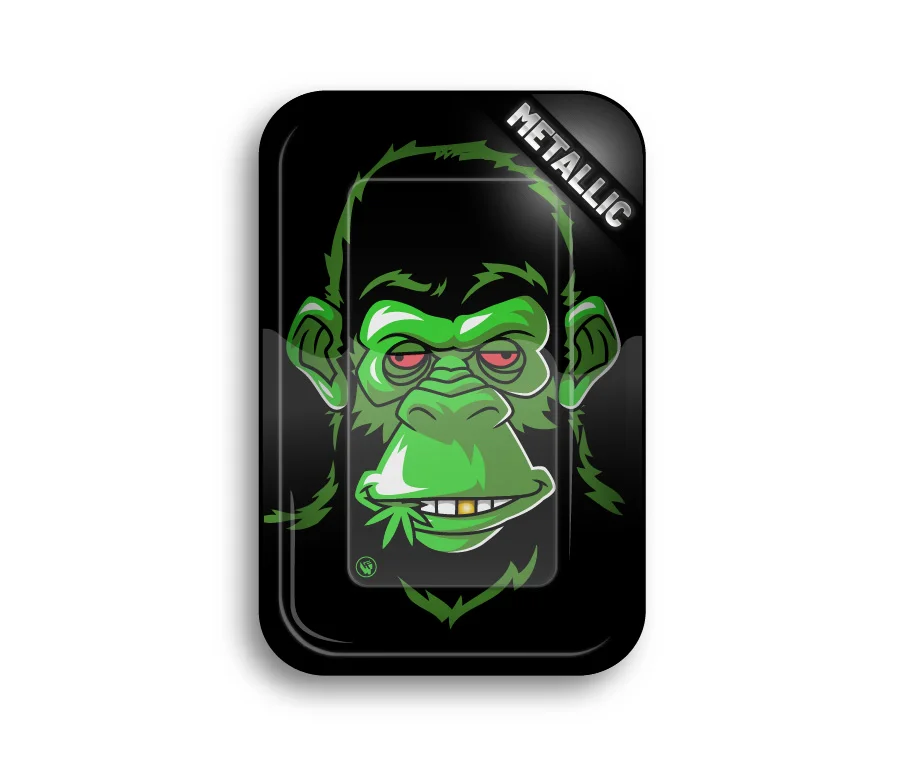 [16419196816516541] Rolling Tray - 27.5 x 17.5cm - Affen 3/4 (Single)