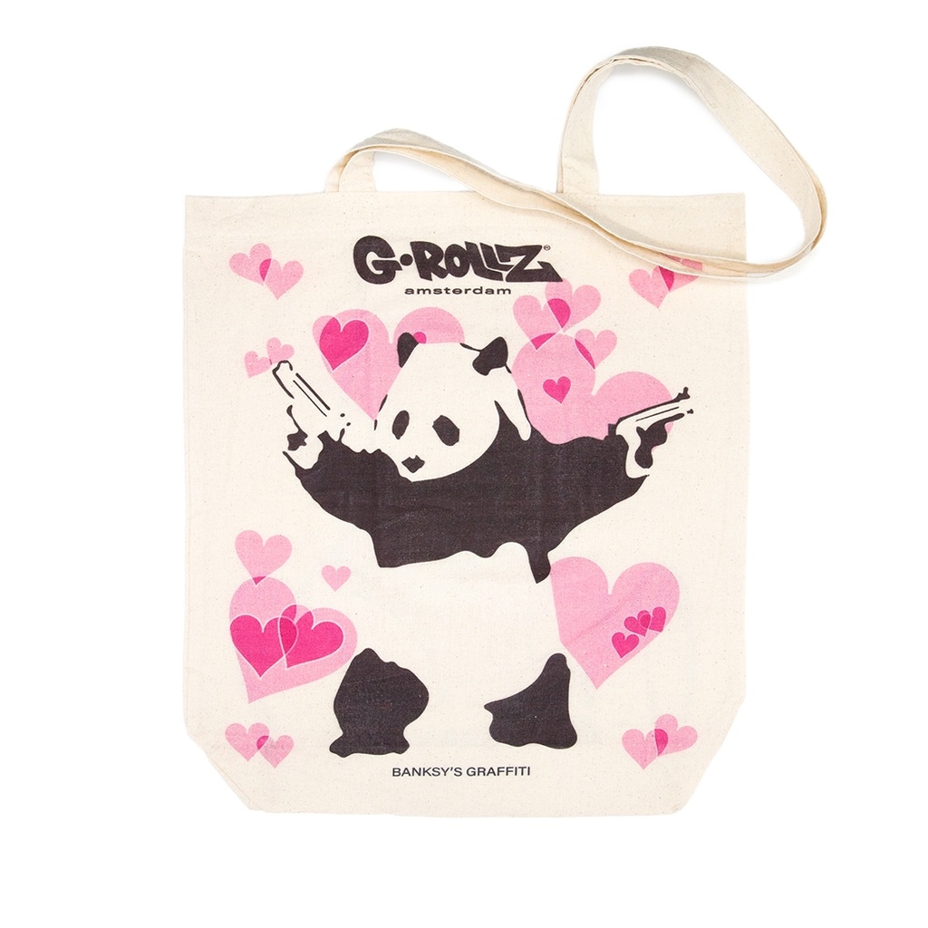 G-Rollz Banksy's Graffiti Tote Bag - 42x38cm