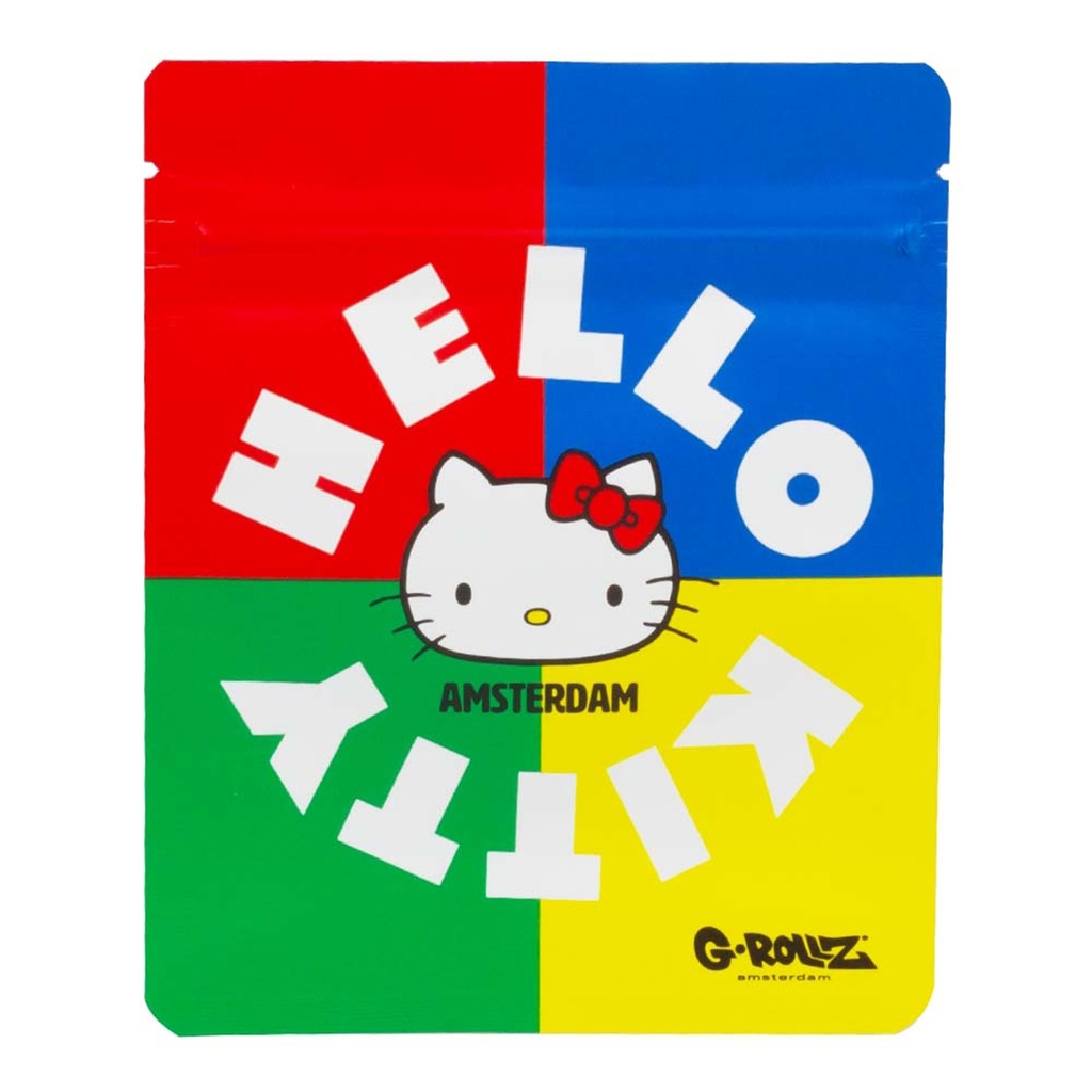 G-Rollz Hello Kitty Retro Classic Smellproof Bags 100 x 125mm 8pcs