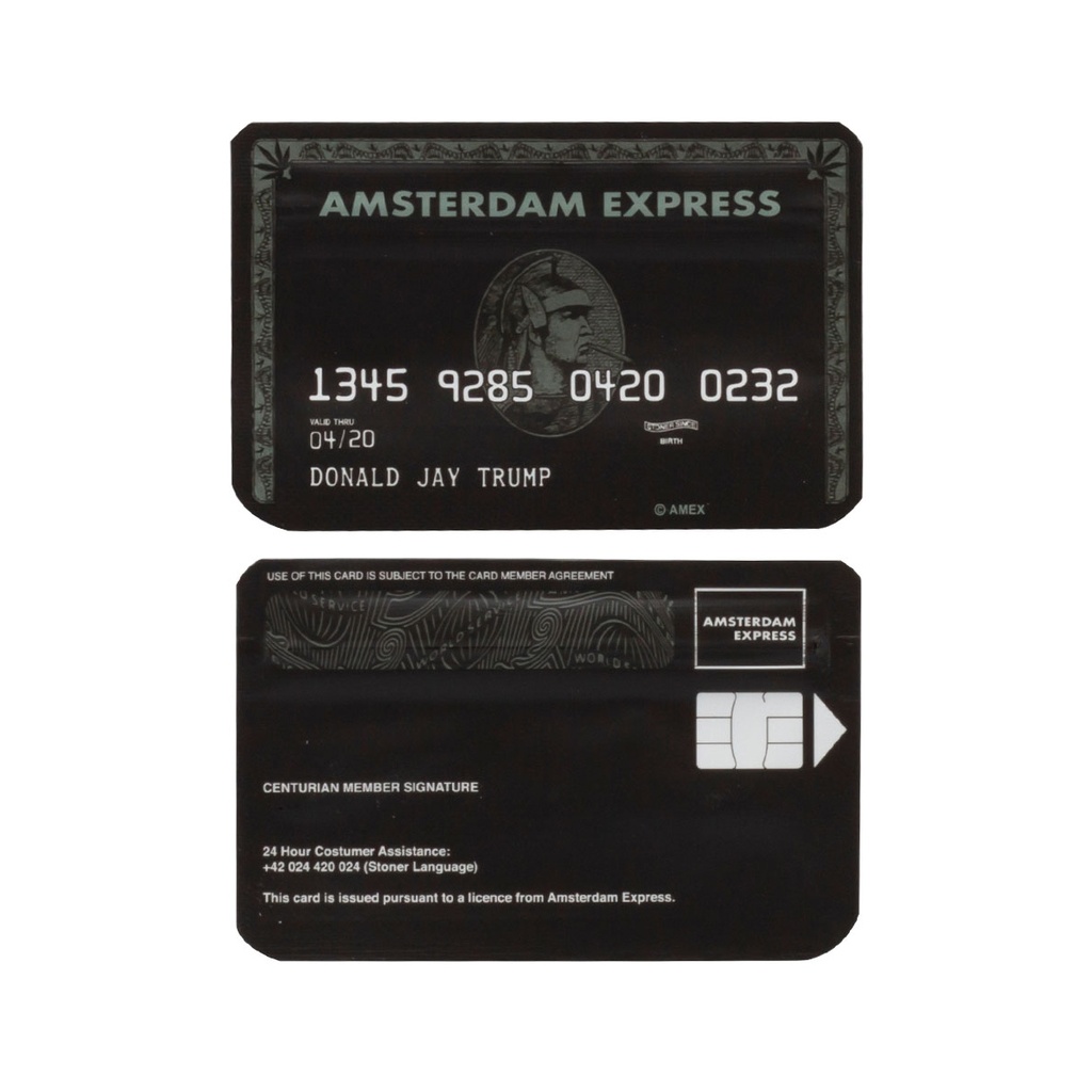 Amsterdam Express Smellproof Bags 85 x 55mm 10pcs
