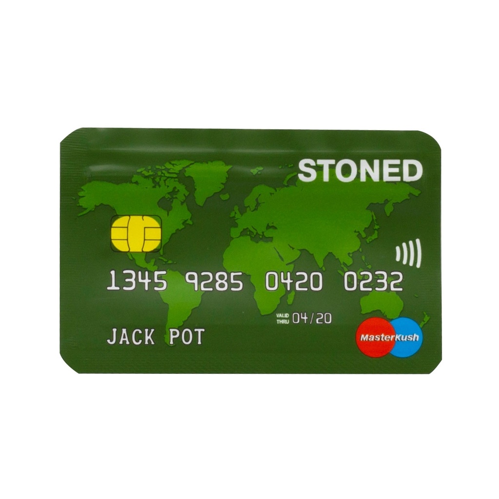 Amsterdam Credit Card Smellproof Bags 85 x 55mm 10pcs