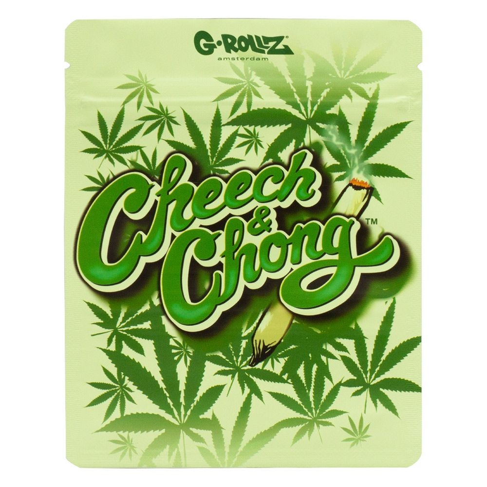 G-Rollz Cheech and Chong Camo Smellproof Bags 100 x 125mm 8pcs