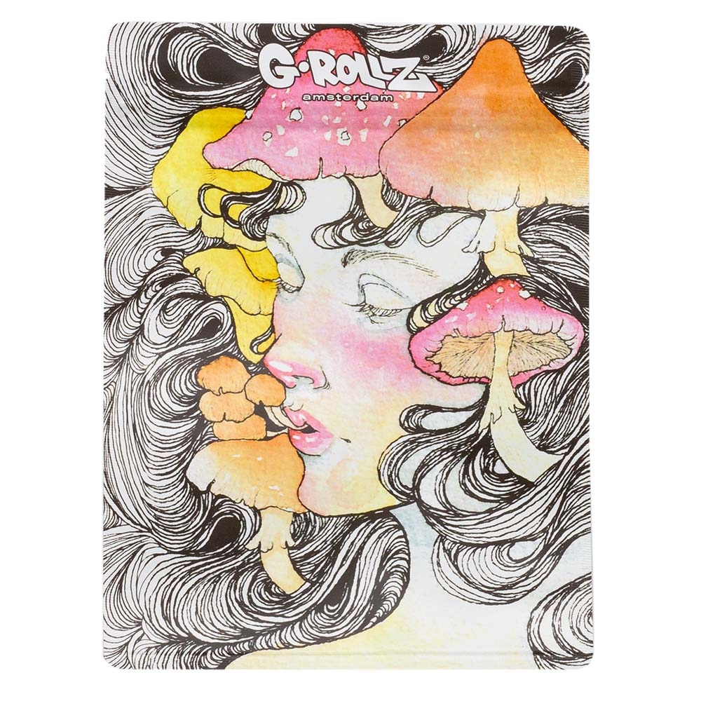 G-Rollz Mushroom Lady Smellproof Bags 150 x 200mm 25pcs