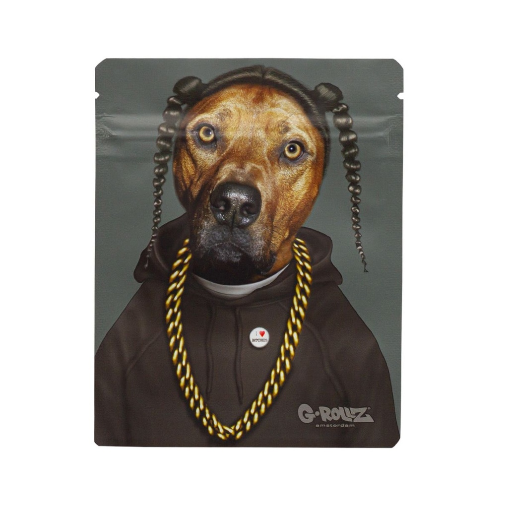 G-Rollz Pets Rock Rap Smellproof Bags 100 x 125mm 8pcs