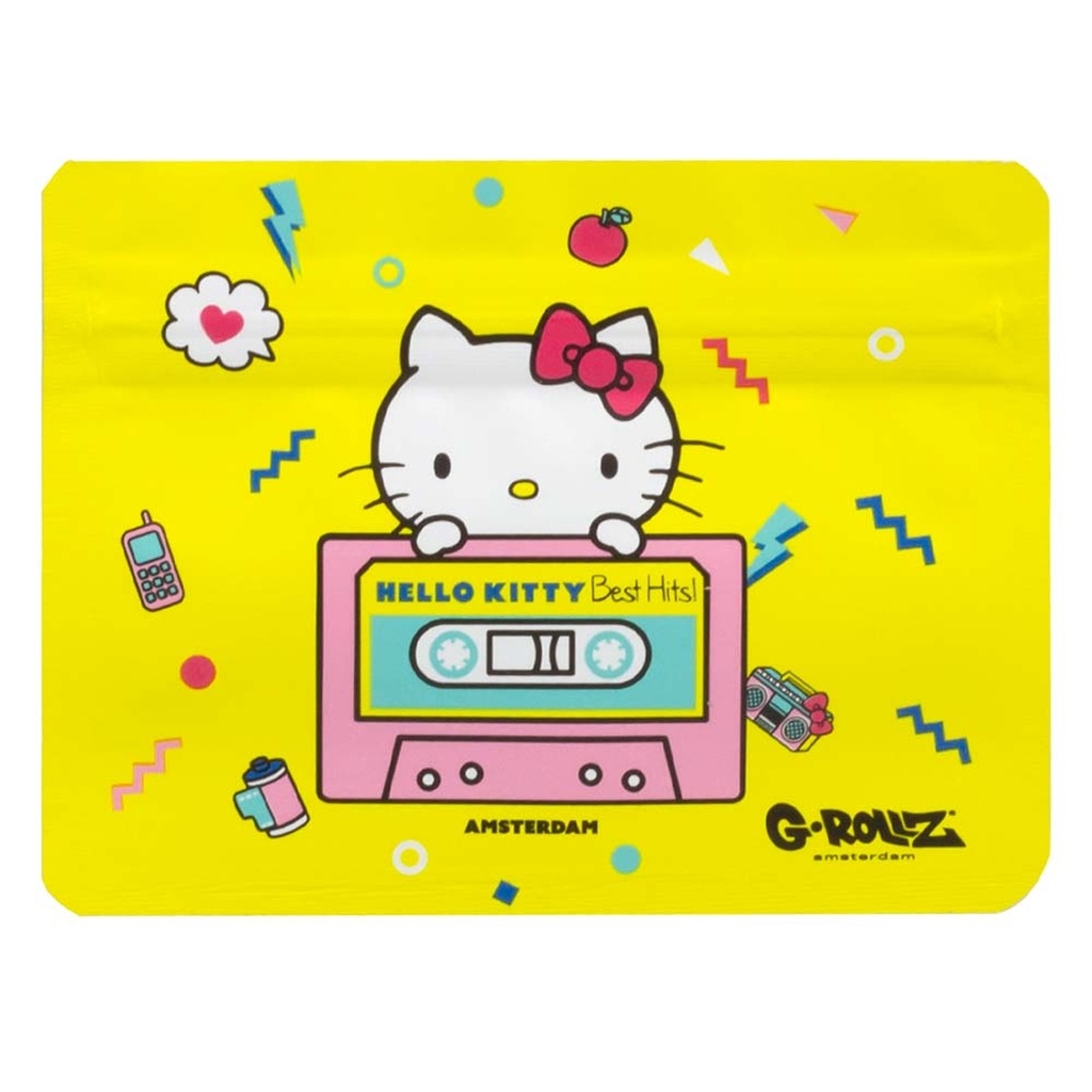 [TNW-HK4035G] G-Rollz Hello Kitty Best Hits Smellproof Bags 105 x 80mm 8pcs
