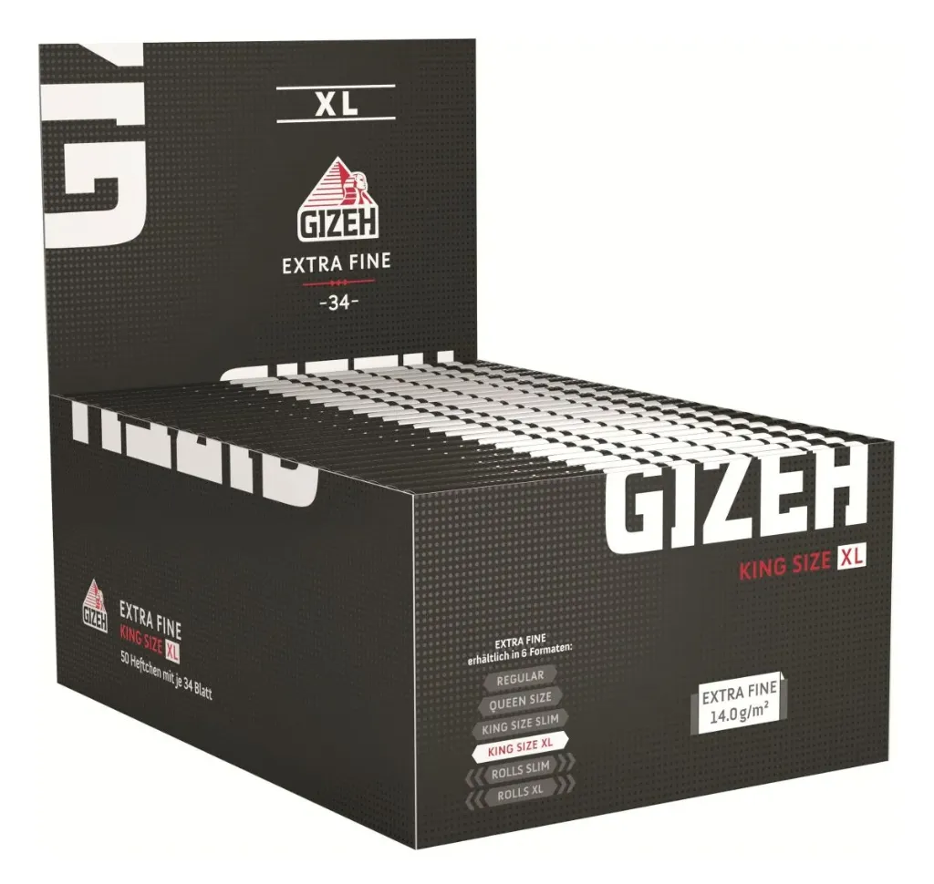Gizeh King Size (Breiter)