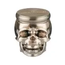 SuperHeroes Grinder Alu 55mm - 4Parts Skull Silver