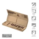 GIZEH KingSize Slim +Tips - Unbleached