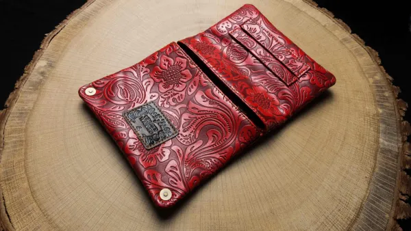 [701006] Kavatza Tabaktasche TPU25 Red Flower