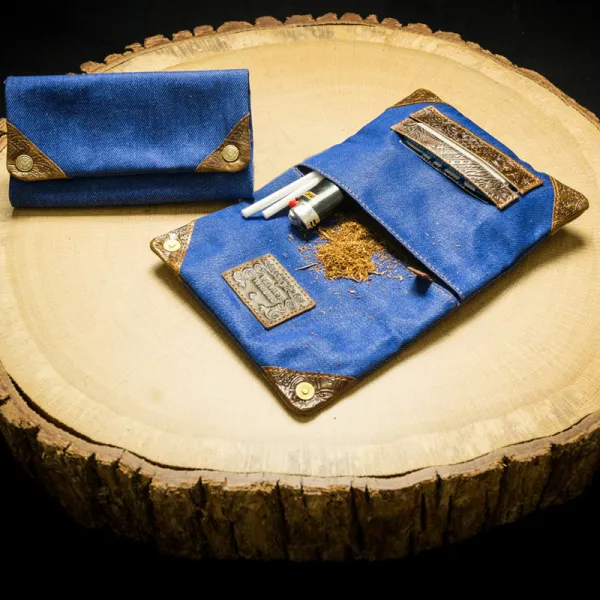 [701005] Kavatza Tabaktasche TPJ37 Indigo Jeans