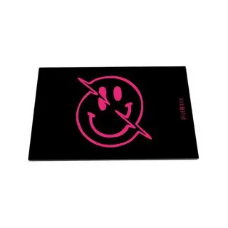 [000300071] Geile Teile - Acrylplatte - Pink Smiley (22 x 14cm)