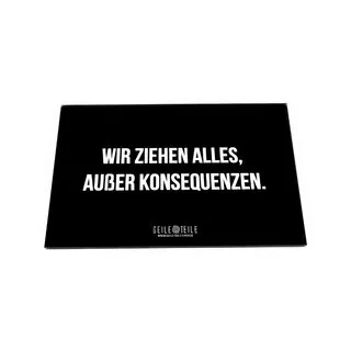 [000300069] Geile Teile - Acrylplatte - Wir ziehen alles (22 x 14cm)