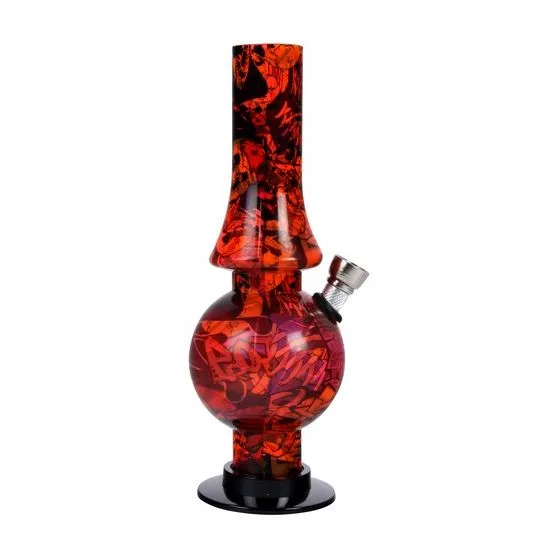 [000100092] Acryl Bong Grafitti Assortiert