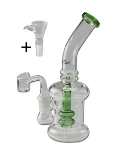 [701456] Black Leaf Perkolatorbong Dab Rig 19.5cm Green