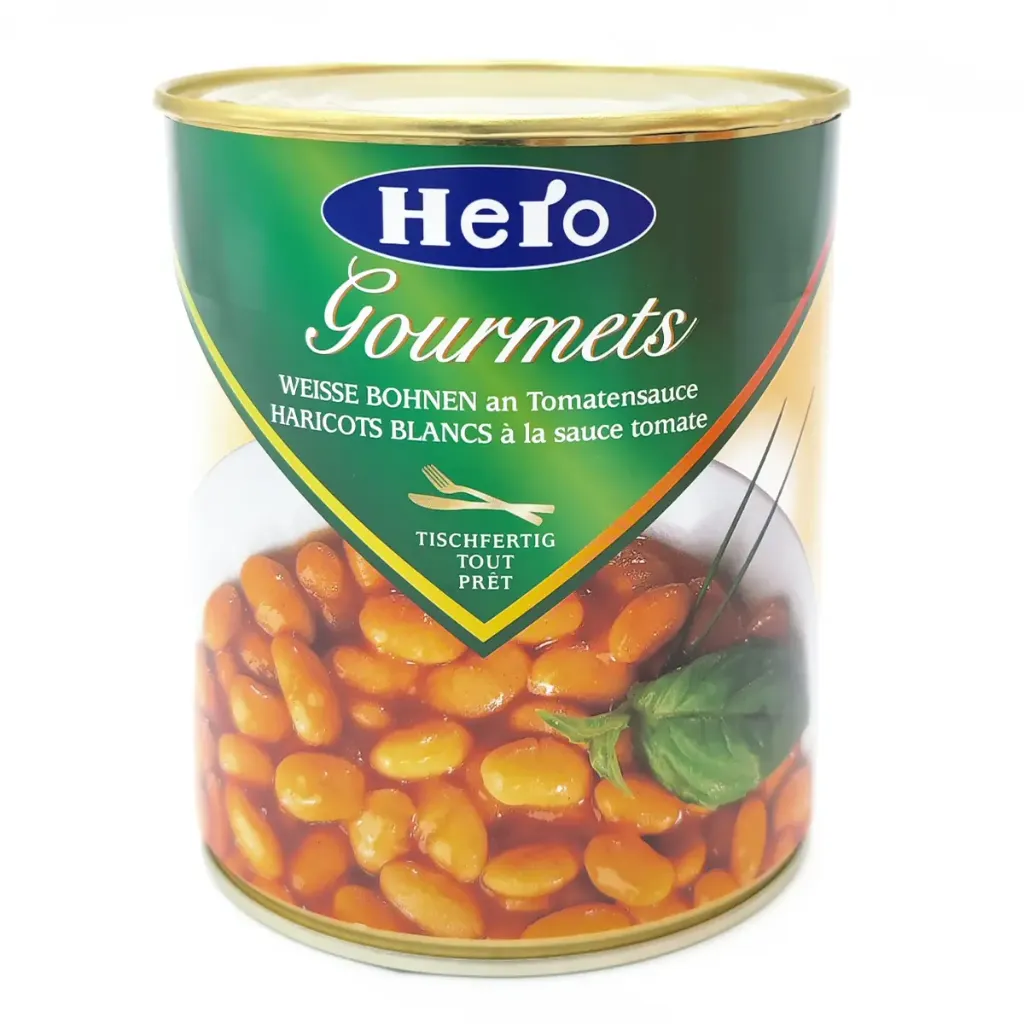 [000100232] Hero Gourmets Weisse Bohnen