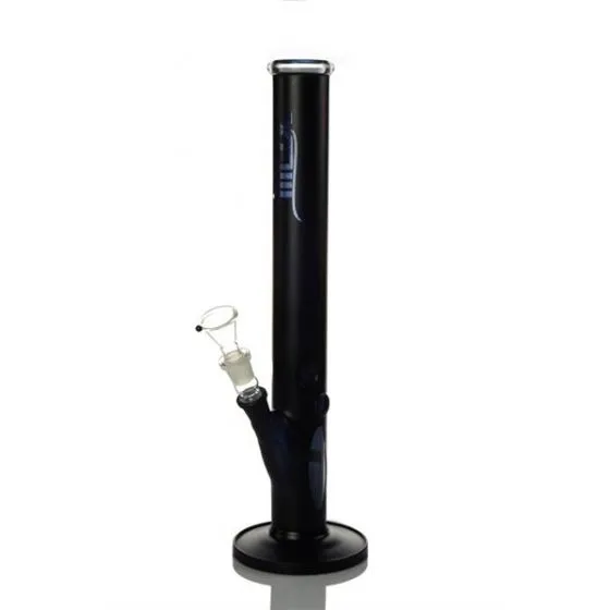 [700040] ILLEX BONG SANDBLASTED BLACK, 18.8ER