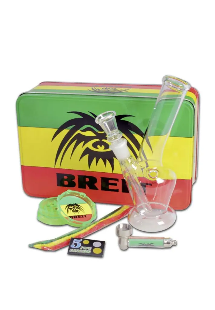 [000200769] MINIBONG SET MIT GRINDER UND PURPFEIFE